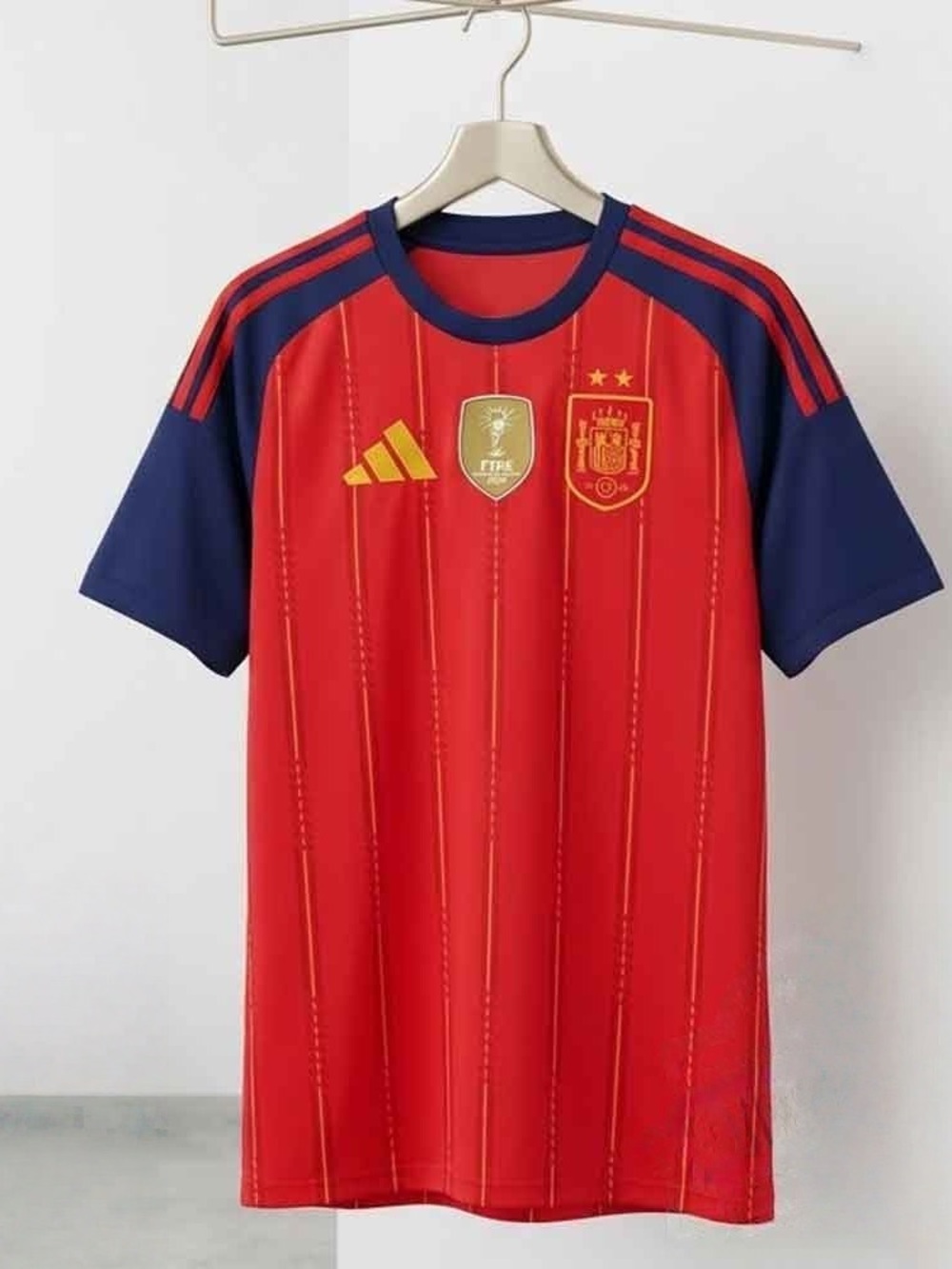 Spain 2 Stars World Cup 2026 CH Home Jersey Soccer